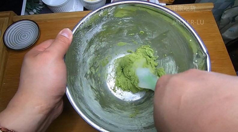 Matcha Christmas Wreath Biscuits, Light Tea Fragrance and Rich Butter recipe