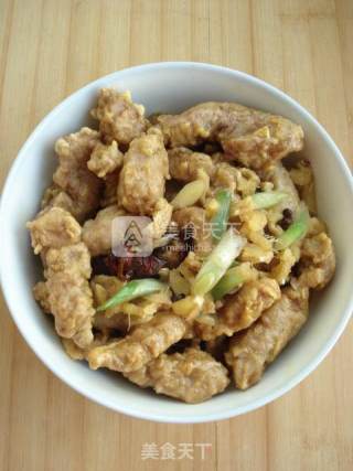 Steamed Bowl with Small Crispy Pork recipe