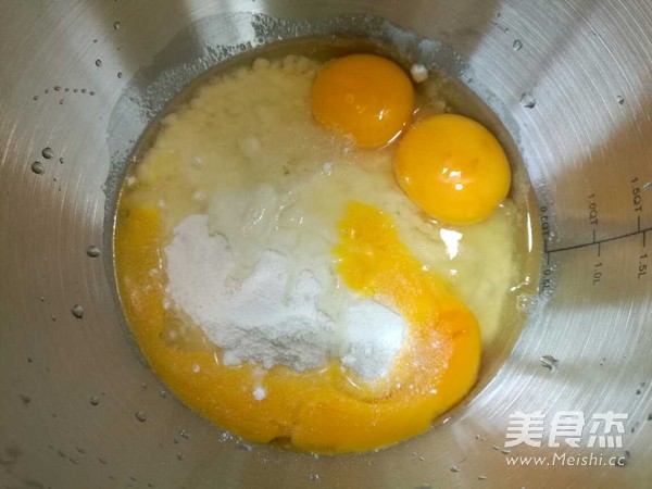 Double Pepper Egg Cake recipe