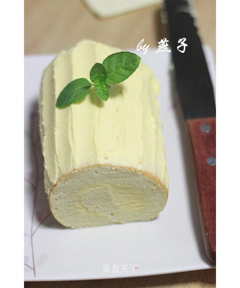 Sweet Potato Turned into "ice Cream" Filling-sweet Potato Puree Cake Roll recipe