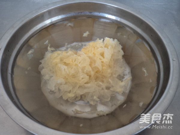 Horseshoe Longan and Tremella Soup recipe