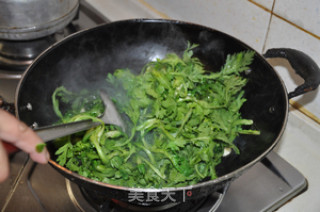 Garlic Chrysanthemum recipe