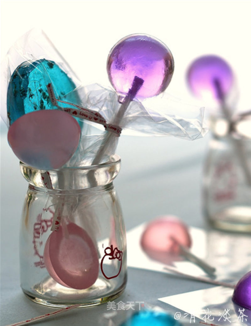 Beautiful and Exquisite Crystal Lollipop recipe