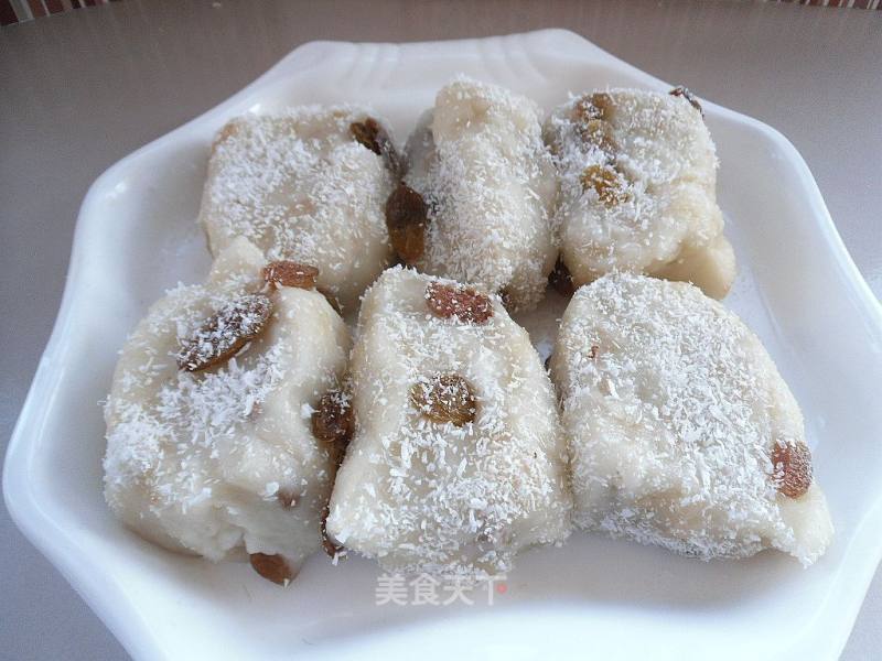 Raisin Glutinous Rice Cake recipe