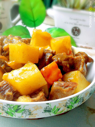 Curry Beef with Potatoes recipe