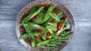 Asparagus in Oyster Sauce recipe
