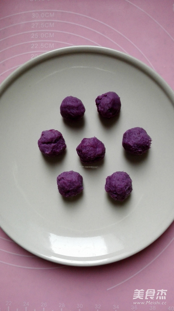 Purple Sweet Potato Milk and Crystal Gnocchi recipe