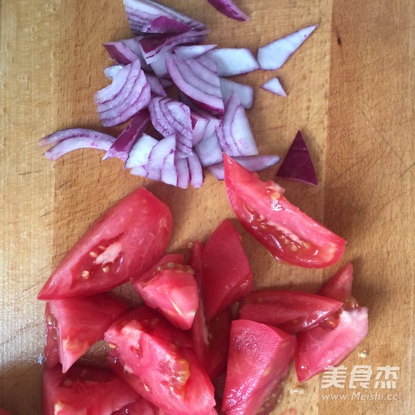Tomato and Eggplant Claypot Rice recipe