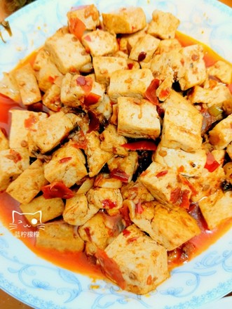 Pixian Braised Tofu with Bean Sauce