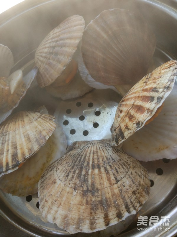 Steamed Scallops recipe