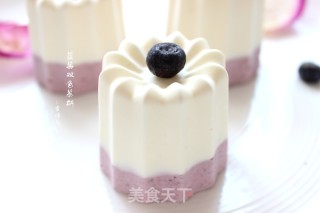 # Fourth Baking Contest and Love Eat Festival# Blueberry Double Color Mousse recipe