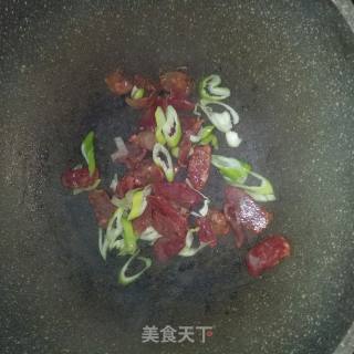 Asparagus Stir-fried Sausage recipe