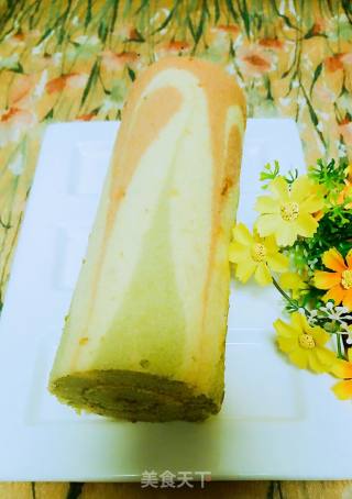 #the 4th Baking Contest Cum is Love to Eat Festival#vegetable (flour) Cake Roll recipe