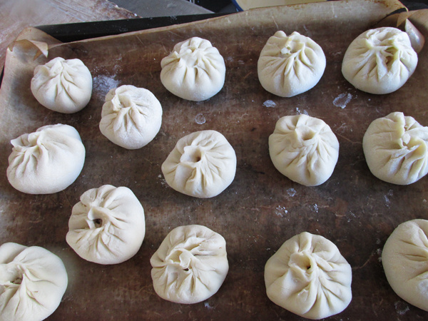 Dried Beans and Pork Buns recipe