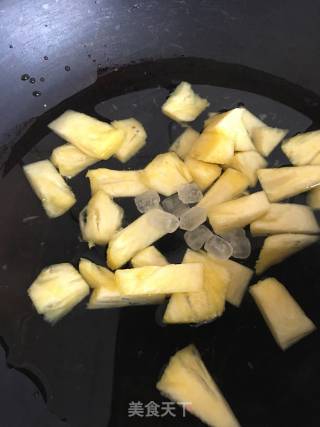 Pineapple and Scallops recipe