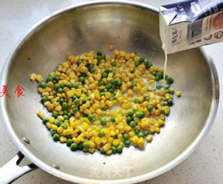 [gold and Silver Full Warehouse Pine Kernel Corn]-two Tricks to Make The Best Fast-handed Children's Classic Dishes recipe