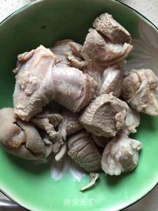 Braised Lamb with White Radish recipe