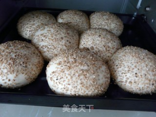 Sesame Breakfast Bun recipe