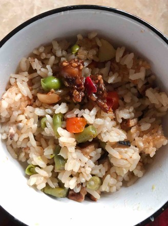 Braised Rice with Mixed Vegetables (baby Version)