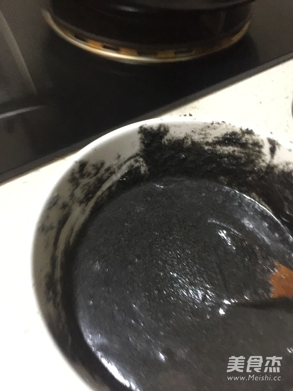 Super Hot Noodle Version with Black Sesame Dumplings recipe