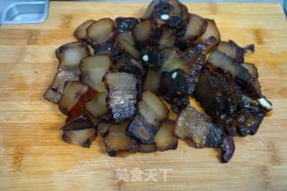 Griddle Sour Bamboo Shoots and Bacon recipe