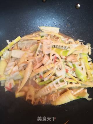 Braised Spring Bamboo Shoots in Oil recipe
