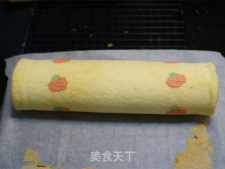 Painted Cake Roll [make The Cake Full of Artistic Flavor] recipe