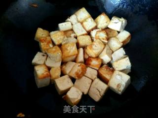 Braised Tofu with Cabbage Vermicelli recipe