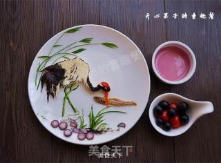 Teach You How to Use Toast to Easily Make A Creative Meal of Chinese Painting Version recipe