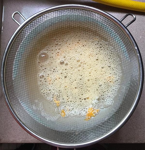 Whitebait Steamed Custard recipe