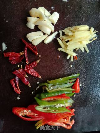 Stir-fried Squid Mustard recipe