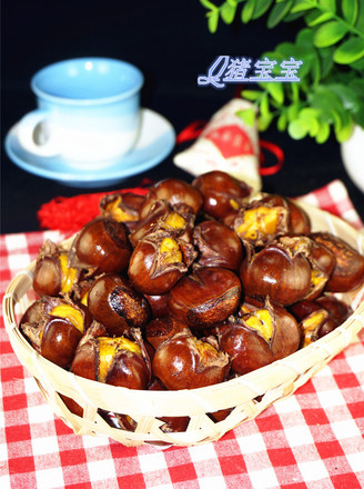 Roasted Chestnuts with Oil and Salt