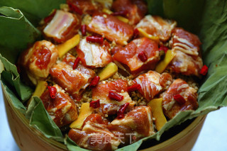Steamed Ribs with Glutinous Rice recipe