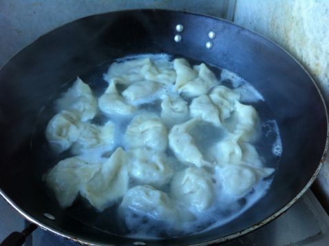 Potato Pork Dumplings recipe