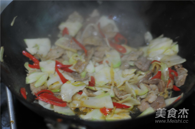 Stir-fried Pork with Rutabaga recipe