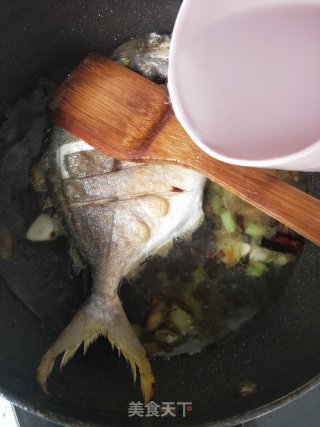 Braised Pomfret recipe