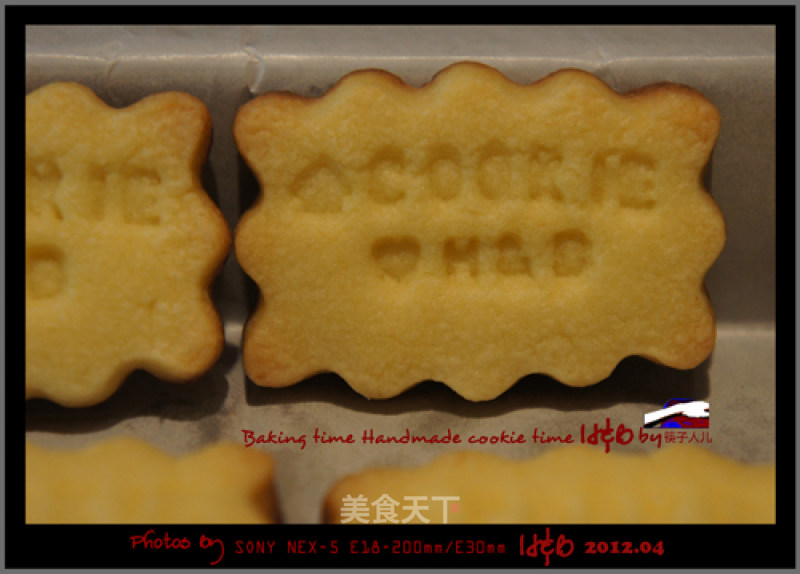 [my Baking Time] One of My Favorite Biscuits---egg Yolk Crispy Biscuits (caramel, Printing) recipe