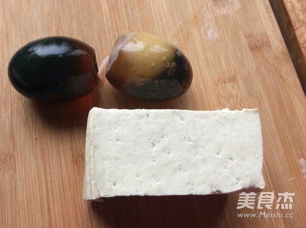 Preserved Egg Tofu recipe