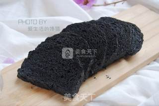 #aca烤明星大赛#bamboo Charcoal Toast recipe