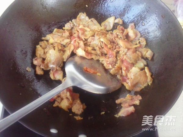 Stir-fried Cabbage with Pork recipe