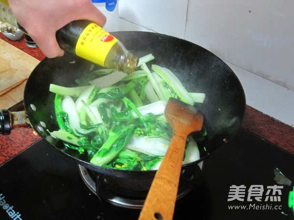 Cabbage Heart in Oyster Sauce recipe