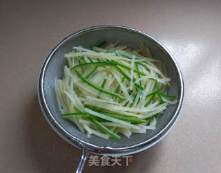 Vegetarian Stir-fried Three Silk recipe
