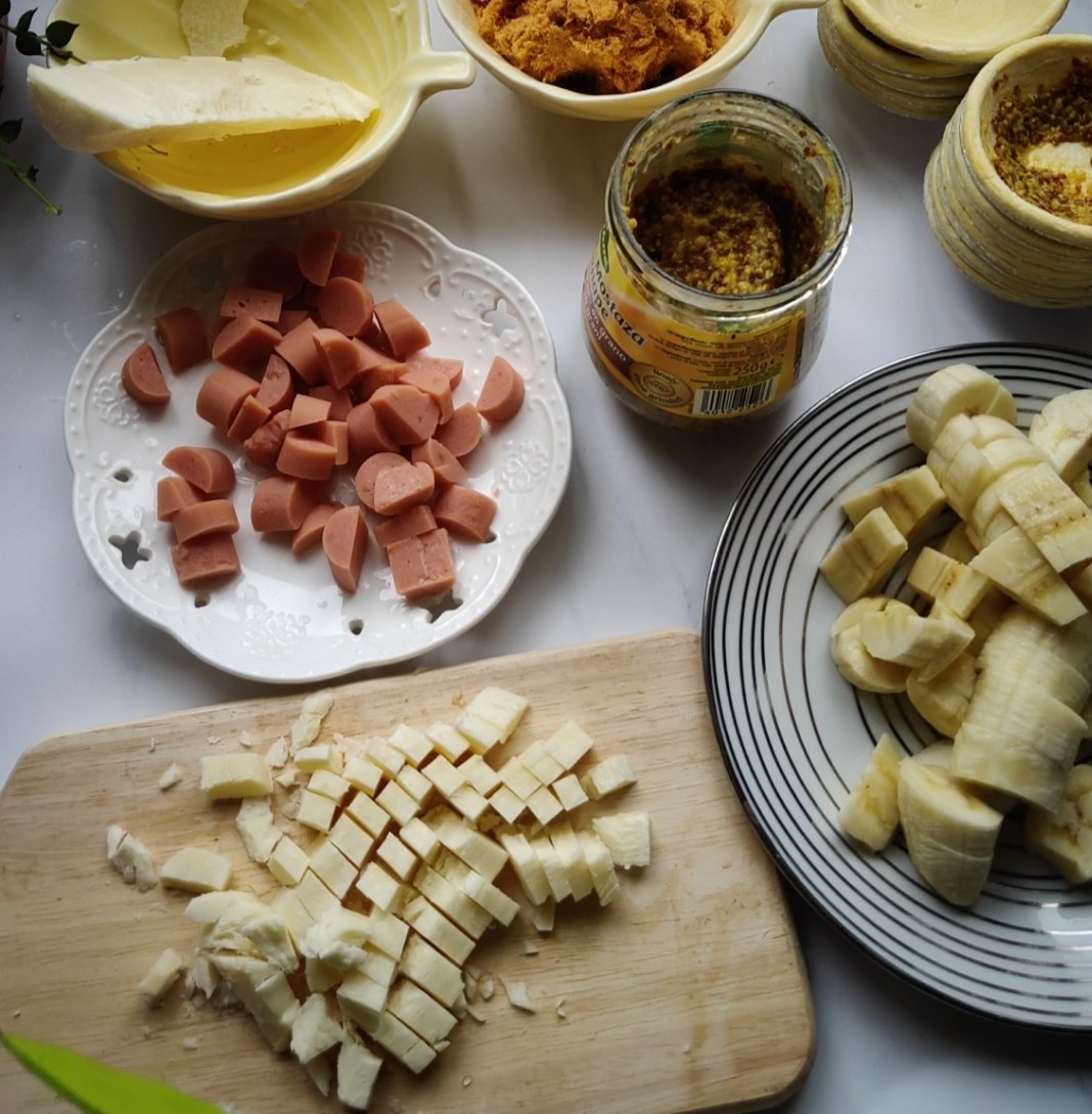 Coarse Mustard Cheese Tart recipe