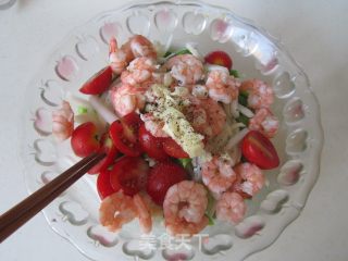 Shrimp Double Bamboo Salad recipe