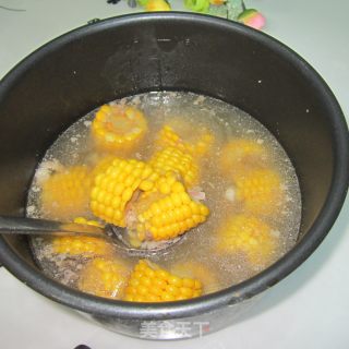 Sweet Corn Pork Ribs Soup recipe