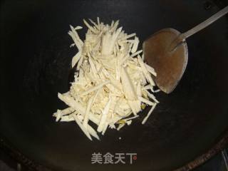 Fried Double Bamboo Shoots recipe