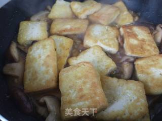 Tofu with Mushrooms recipe