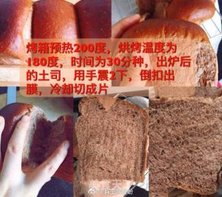 Whole Wheat Cocoa Toast recipe