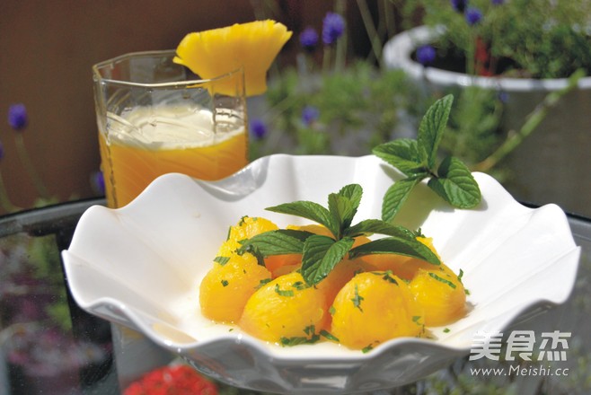 Mint Pineapple recipe