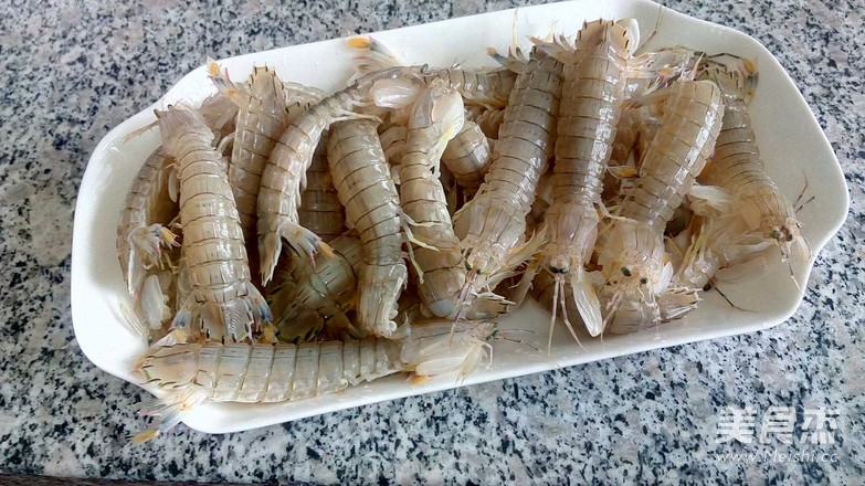 Fried Shrimp with Scallions recipe